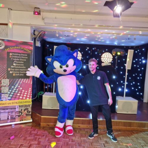 Disco + Mascot Appearance