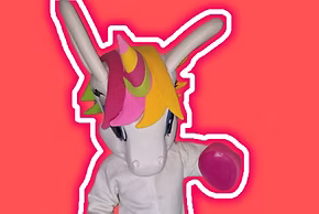 Unicorn Mascot Appearance