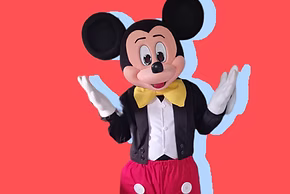 Classic Boy Mouse Mascot Appearance