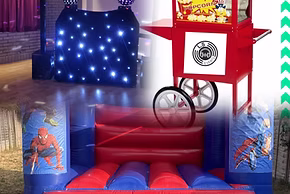 Childrens Disco with Castle and Popcorn
