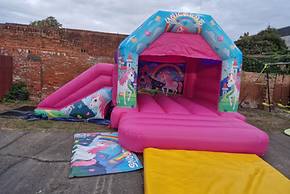 Unicorn slide castle