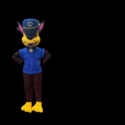 Police Pup Mascot Appearance