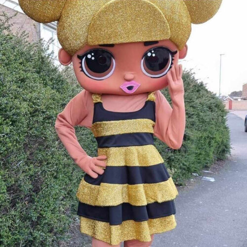Queen Bee Doll Mascot Appearance