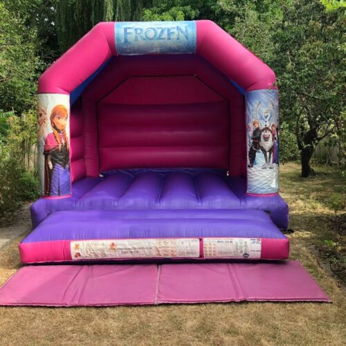 Pink and purple castle